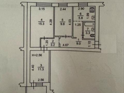 квартира за адресою Київ, Науки просп., 24