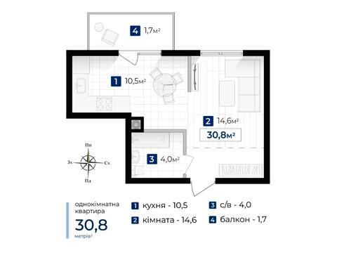 квартира по адресу Евгения Коновальца ул., (Будинок 10)