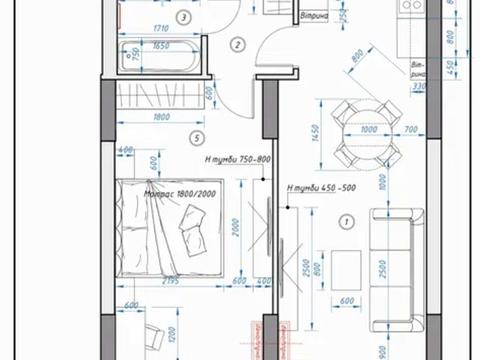 квартира по адресу Князя Романа Мстиславича ул. (Генерала Жмаченка), 22а