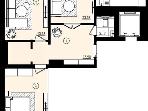 квартира за адресою Українських Декабристів вул., 45