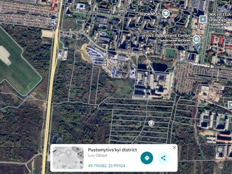 участок по адресу Трускавецкая ул.