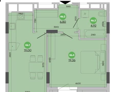 квартира по адресу Промышленная ул., (Будинок 4.1)