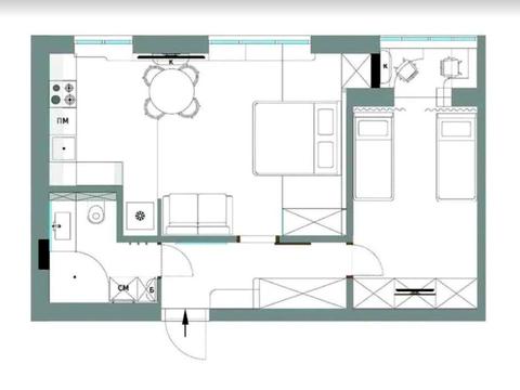 квартира за адресою Героїв полку "Азов" вул. (Маршала Малиновського), 25
