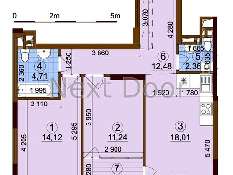 квартира за адресою Всеволода Змієнка вул., (Будинок 7.8)