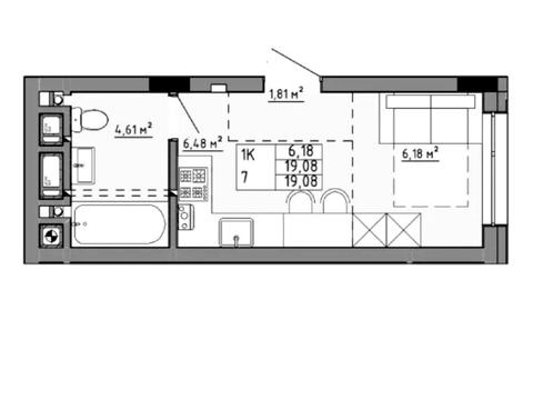 квартира по адресу Филиппа Орлика ул., (Будинок 4)