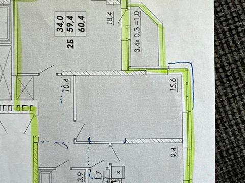 квартира по адресу Овидиопольская дорога ул., 3, к.1