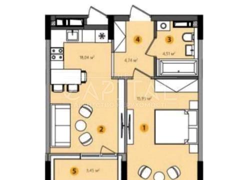 квартира за адресою Київ, Берковецька вул., 6