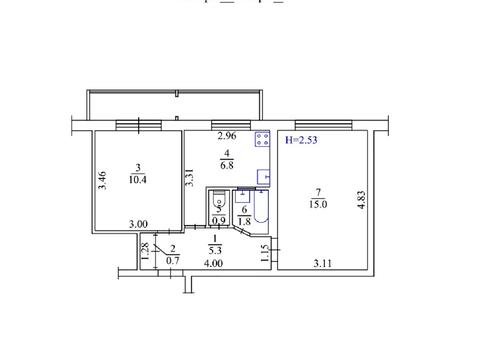 квартира за адресою Лісовий просп., 33
