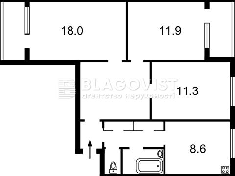 квартира за адресою Київ, Червоної Калини просп. (Володимира Маяковського), 49-А
