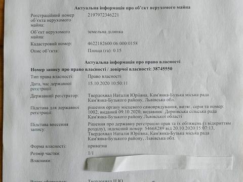 участок по адресу 