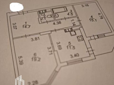 квартира по адресу Олены Пчилки ул., 2