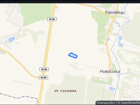 ділянка за адресою с. Новосілка, 