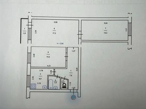 квартира по адресу Клавдиевская ул., 34