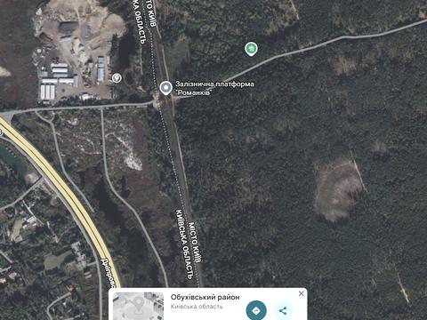 ділянка за адресою Сосновий Бір вул., 1