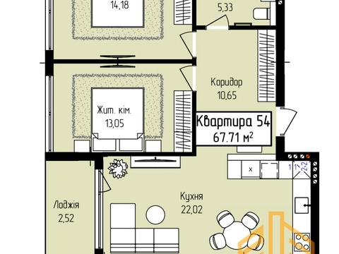 квартира за адресою Собранецька вул., 133