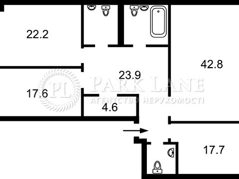 квартира за адресою Антоновича вул. (Горького), 72
