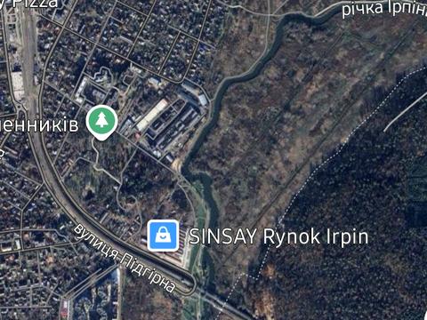 ділянка за адресою Ірпінська міська рада