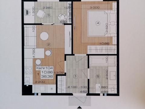 квартира по адресу Коцюбинского ул., 9