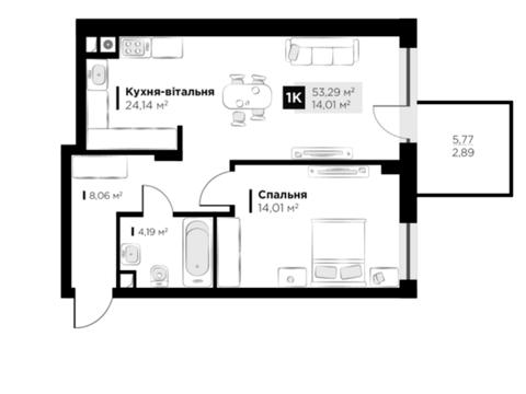 квартира по адресу Пимоненко ул. (Донбассовская), 14-А