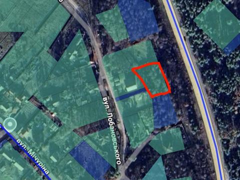 участок по адресу Лобановського