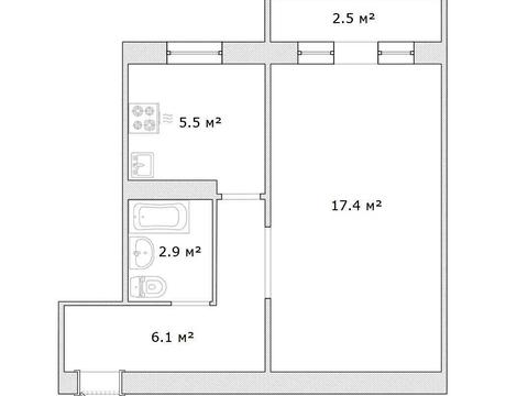квартира по адресу Петра Калнышевского просп. (Косіора), 32