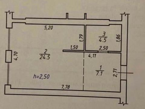квартира по адресу Рудненская ул. (Белогорская), 8-Д