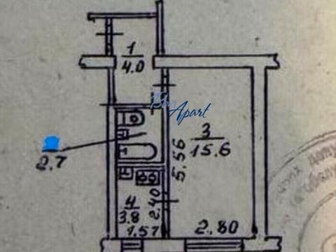 квартира по адресу Юлии Здановской ул. (Ломоносова), 34/2