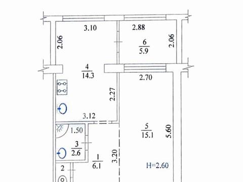 квартира за адресою Балканська вул., 15/3