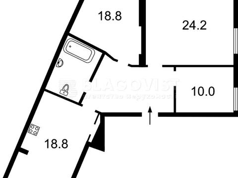 квартира по адресу Гетмана Павла Скоропадского ул. (Льва Толстого), 25