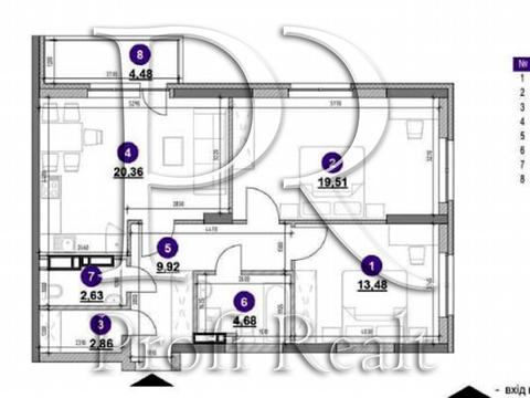 квартира за адресою Повітряних Сил просп. (Повітрофлотський), 56-Б