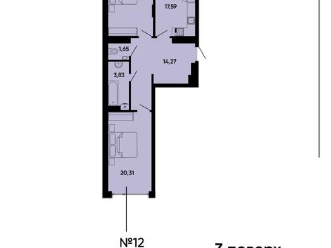 квартира за адресою Івана Раковського вул., (Будинок 2)