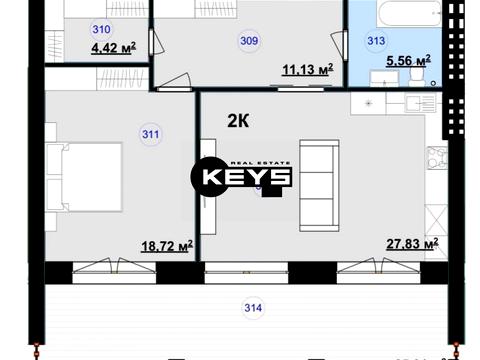 квартира за адресою Квітнева вул., (Будинок)