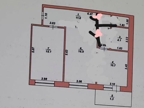 квартира за адресою Тернівська вул., 2б