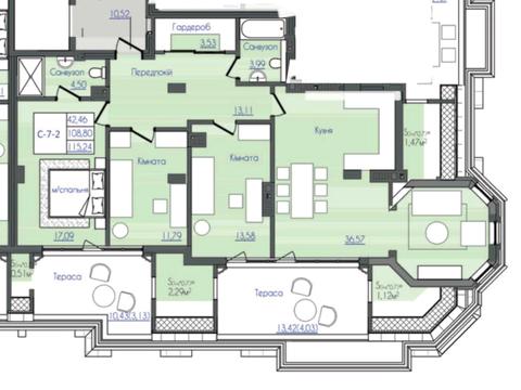 квартира за адресою Фонтанська дорога вул. (Перекопской дивизии улица), 62-К