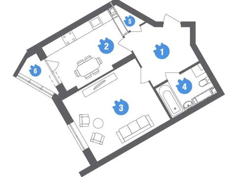 квартира за адресою Новопольова вул., (Будинок Б)