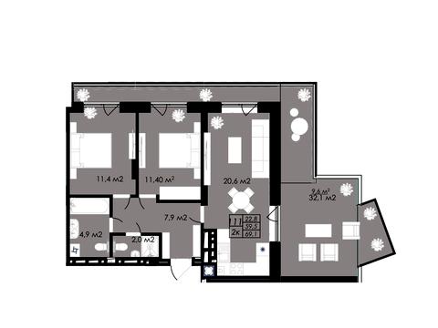 квартира за адресою Стрийська вул., 121