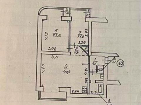 квартира за адресою Івана Мазепи вул. (Січневого Повстання), 12-А