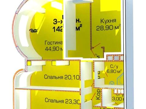 квартира за адресою Одеса, Березова вул., секция 8