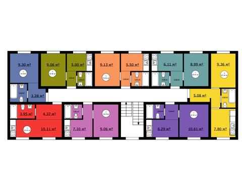 квартира по адресу Промышленная ул., (Будинок 3)