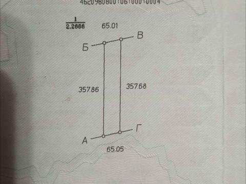 участок по адресу 