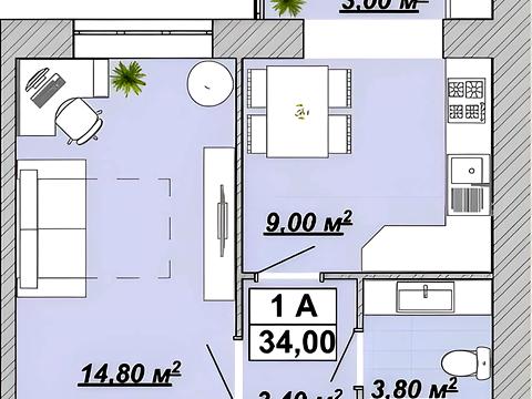 квартира за адресою Княгинин вул., (Будинок 26)