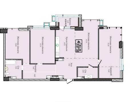 квартира за адресою Андрія Верхогляда вул. (Михайла Драгомирова), (7 черга (будинок 2))