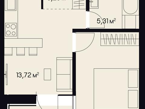 квартира по адресу Пимоненко ул. (Донбассовская), (Будинок 2)