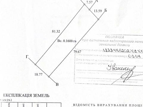 участок по адресу Коротка