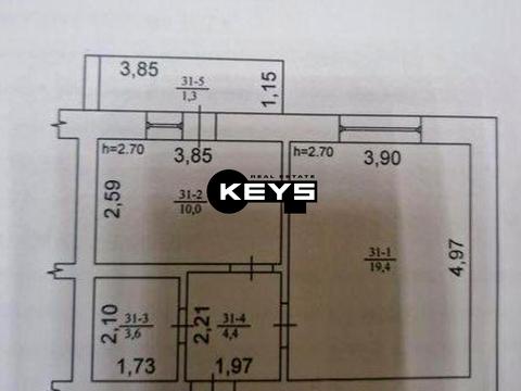 квартира за адресою Степана Рудницького вул. (Академіка Вільямса), 8-Є