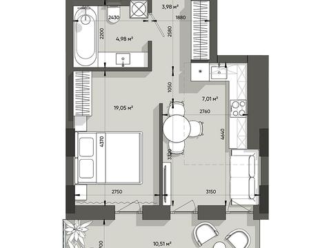 квартира по адресу Леннона ул., (Будинок 2)