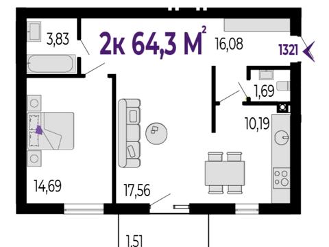 квартира за адресою 24 Серпня вул., (Будинок 11)