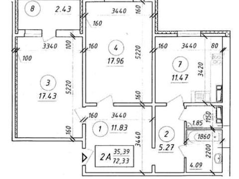 квартира за адресою Кургузова вул., 1а к2