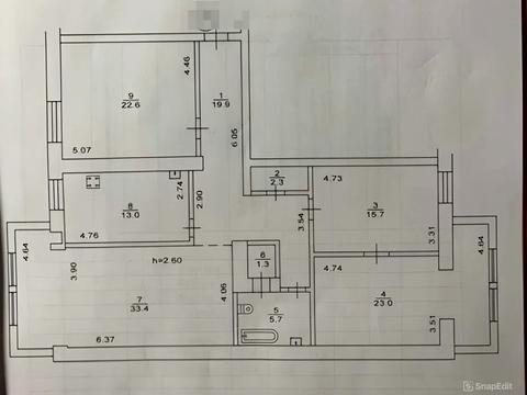квартира по адресу Златоустовская ул., 52