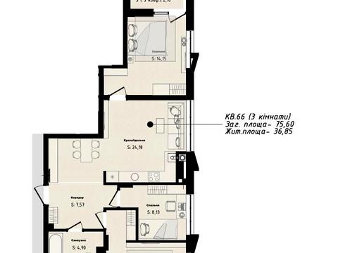 квартира за адресою Бузкова вул., (Будинок)